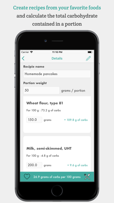 How to cancel & delete GlyceMeal - Carbs calculator from iphone & ipad 3