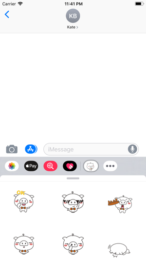 Funny Piggy Animated Stickers(圖2)-速報App