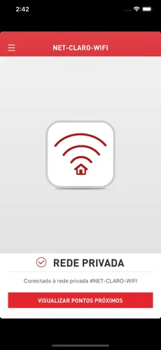 Captura de Pantalla 1 NET-CLARO-WIFI iphone