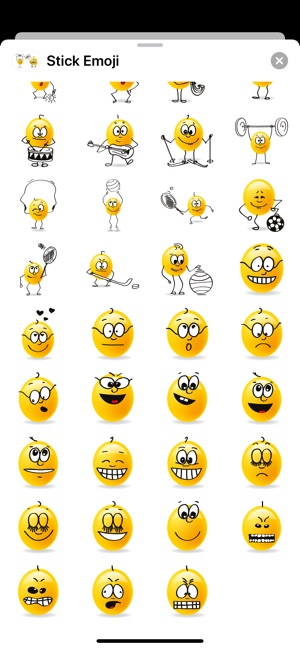 stick emoji iphone