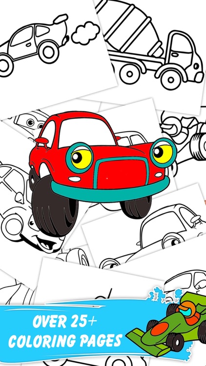 Vehicle Coloring for Child screenshot-6