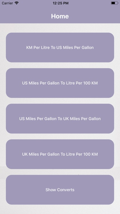 Fuel Economy Converter (WR)