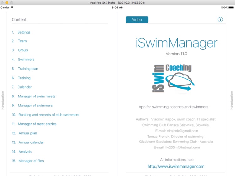 iSwimManager