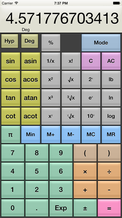 Kalkulilo (Calculator) screenshot1