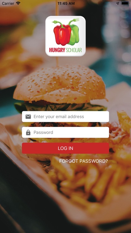 Hungry Scholar Delivery App