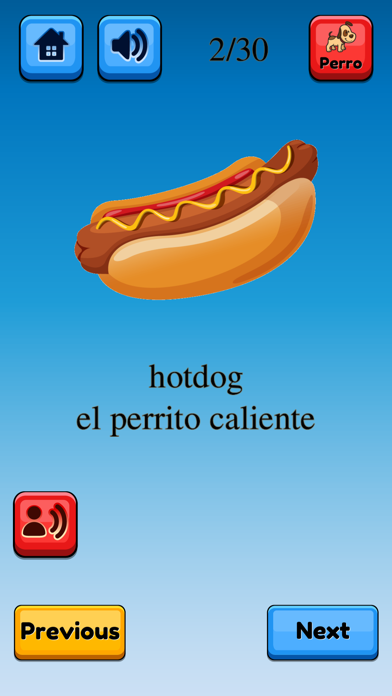 Fun Spanish Flashcards Pro screenshot 2