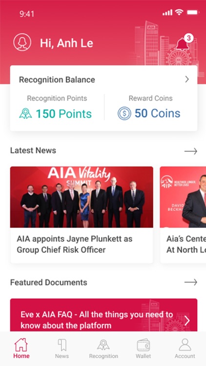 AIA VN Benefits & Recognition