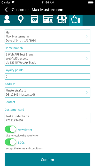 REMIRA INSTORE App screenshot 2