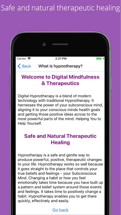 Digital Hypnotherapy - Anxiety screenshot 4
