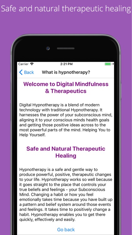 Digital Hypnotherapy - Anxiety screenshot-3