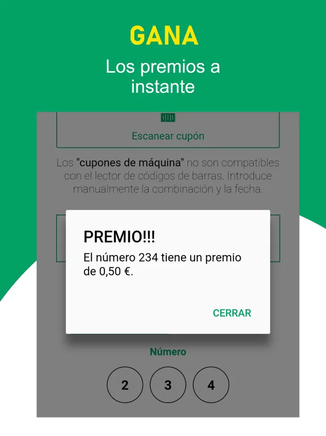 Screenshot 4 La ONCE - Sorteo Cupón 2020 iphone