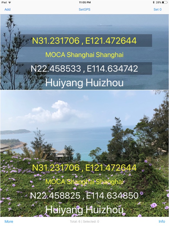 Photo GPS Modifier Screenshots