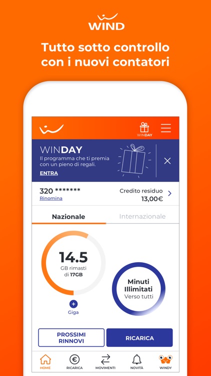 SCARICA FATTURE WIND TRE SPA