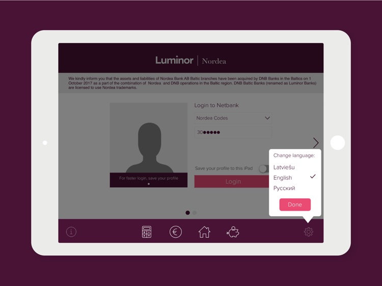 Luminor Latvija for iPad screenshot-5