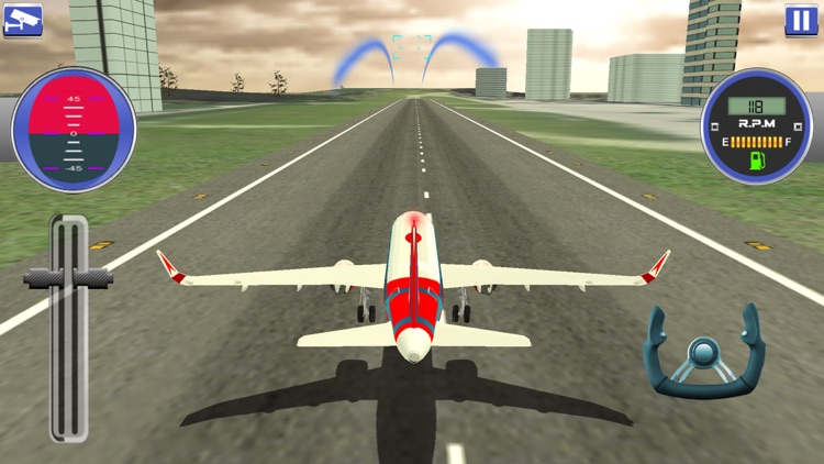 Flying Airplane Simulator 3D