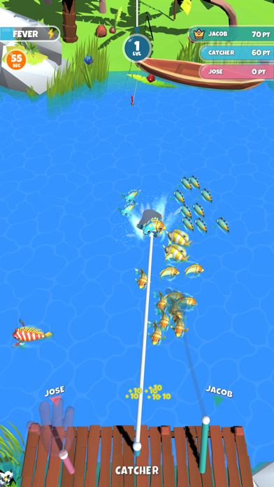 Fishing Party 3D screenshot 3