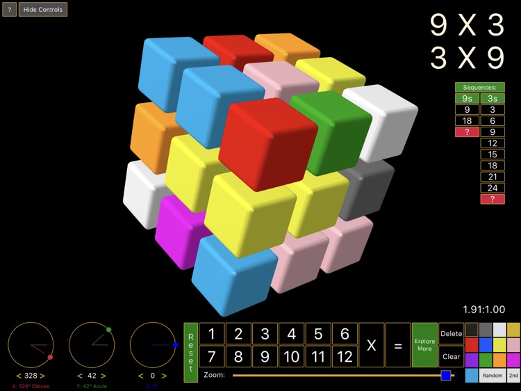 3D Times Table Calculator screenshot-3