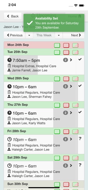 Rotaville Work Rota App(圖7)-速報App