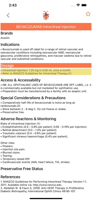 Sydney Hospital Pharmacopoeia(圖2)-速報App