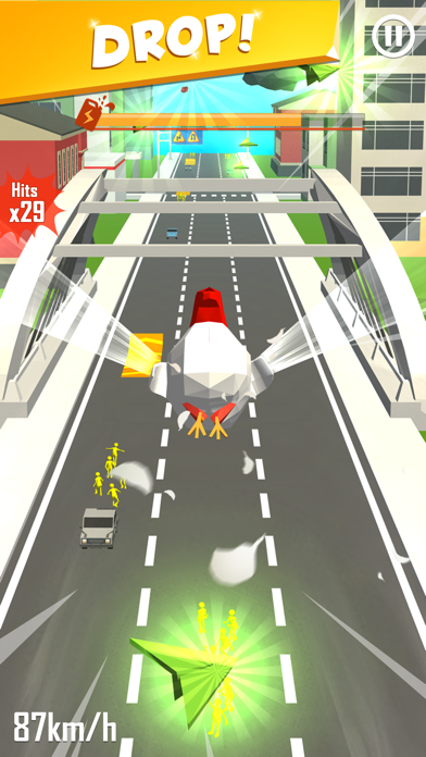 Flying Chicken - Crazy Rush screenshot 3
