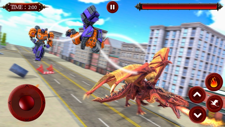 Dragon War Transformation screenshot-3