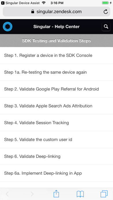 Singular Device Assist screenshot 2