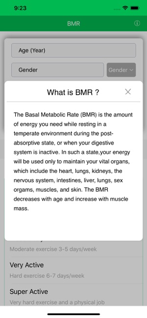 BMR - Calories Calculator(圖2)-速報App