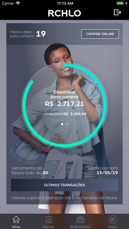 Cartão RCHLO