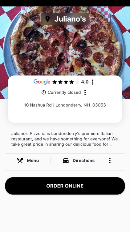 Juliano's Italian Pizzeria