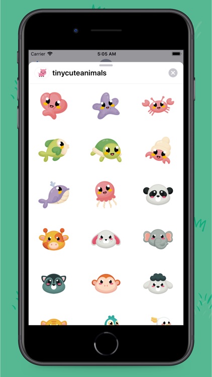 Tiny Animals Stickers screenshot-1