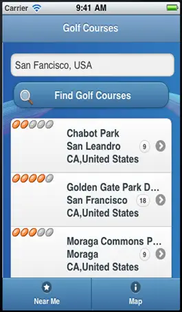 Game screenshot Golf Courses app hack