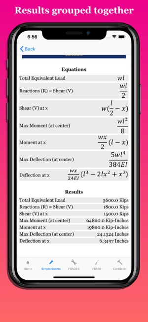 Shear Moment Deflection Calc(圖4)-速報App