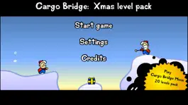 Game screenshot Cargo Bridge Xmas apk