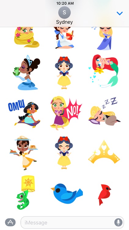 Disney Stickers: Princess