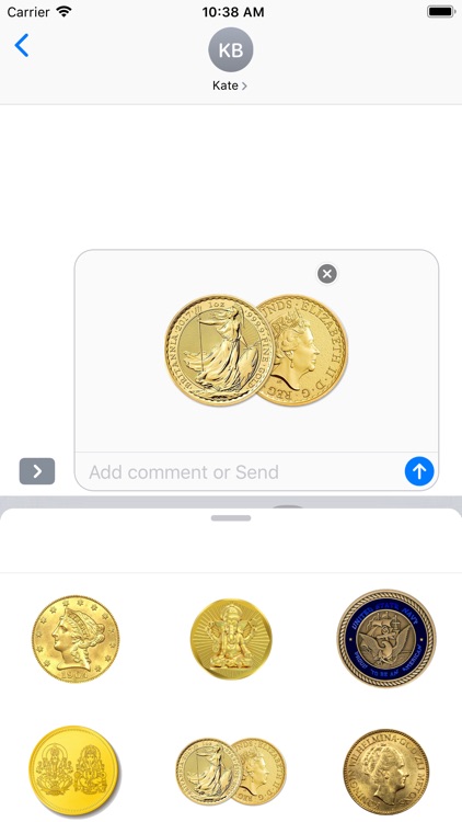 Coins Stickers