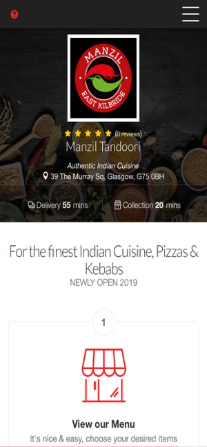 Manzil Tandoori East Kilbride(圖2)-速報App