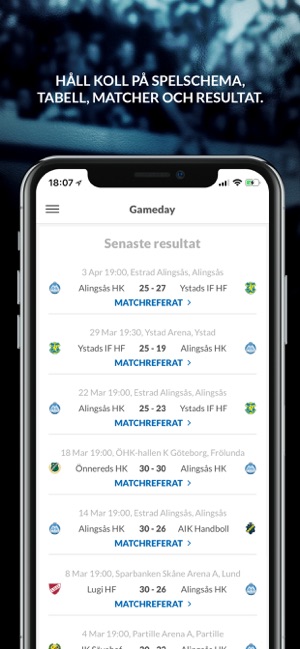Gameday - Alingsås(圖2)-速報App