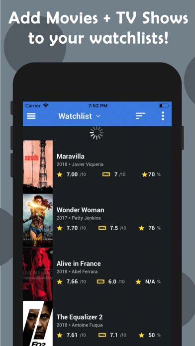 CineTrak: Movie/Series Tracker screenshot 2