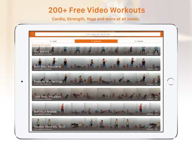 ‎Fitnet Workout Videos Screenshot