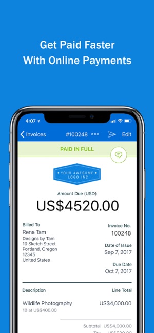 FreshBooks Cloud Accounting(圖2)-速報App