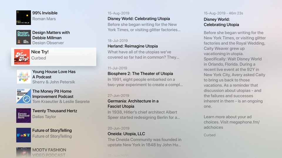 Screenshot #11 for Cosmicast