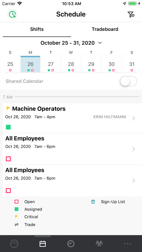 Shiftboard Online Scheduling App for iPhone Free Download Shiftboard