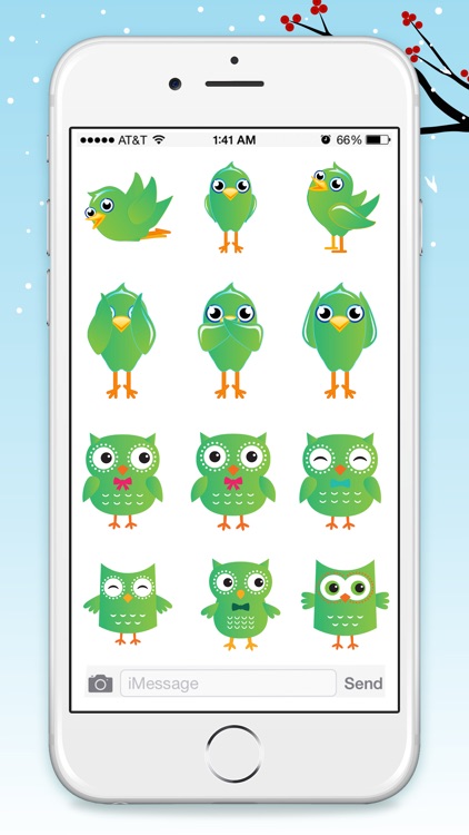 Birdish Stickers Animated