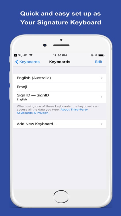 SignID Signature Keyboard screenshot-4