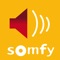 Using the free Somfy Alarm application, you can control your Somfy alarm and your roller shutters or lighting at home or remotely