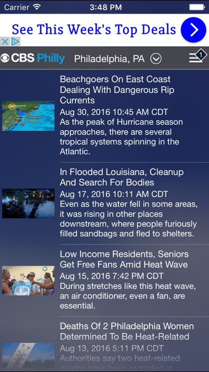 CBS Philly Weather screenshot-4