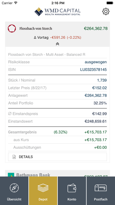 How to cancel & delete WMD Capital from iphone & ipad 4