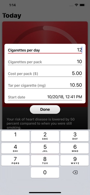 Smokefree - Quit smoking(圖5)-速報App