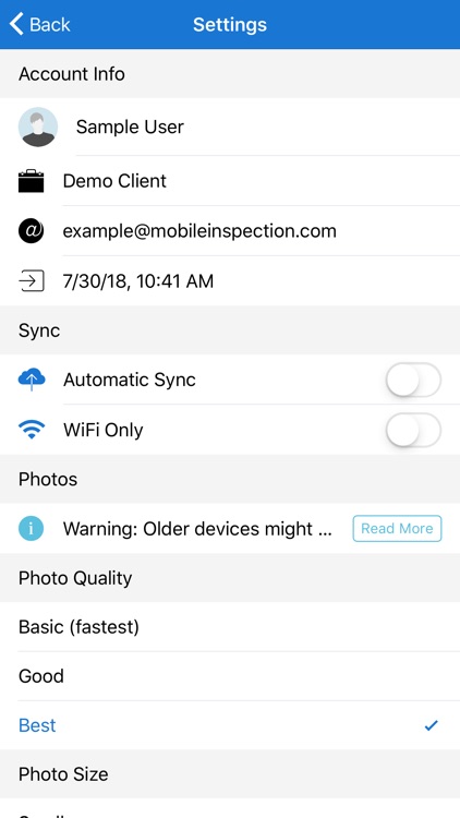Mobile Inspection screenshot-5