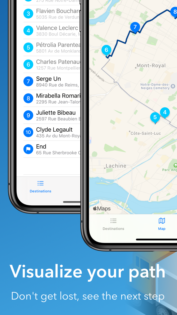 Droppath Legacy Route Planner